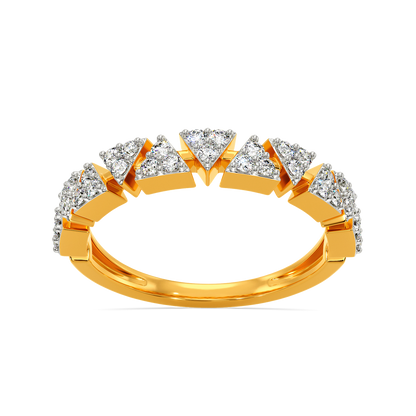 Modern Minimalist Diamond Rings