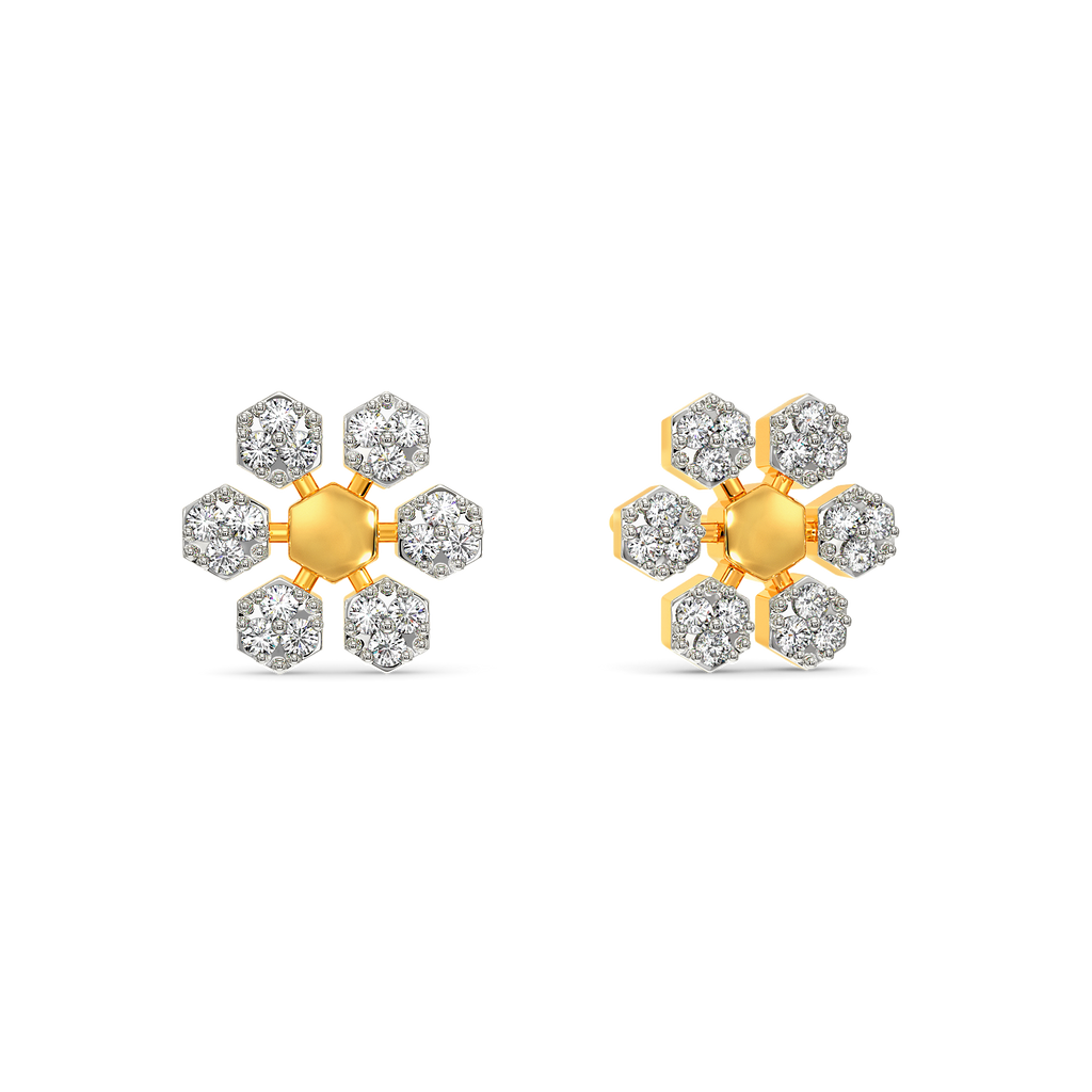Nineties Nostalgia Diamond Earrings