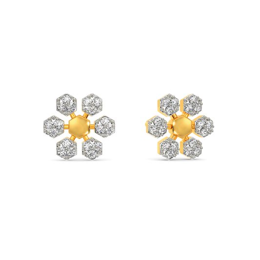 Nineties Nostalgia Diamond Earrings