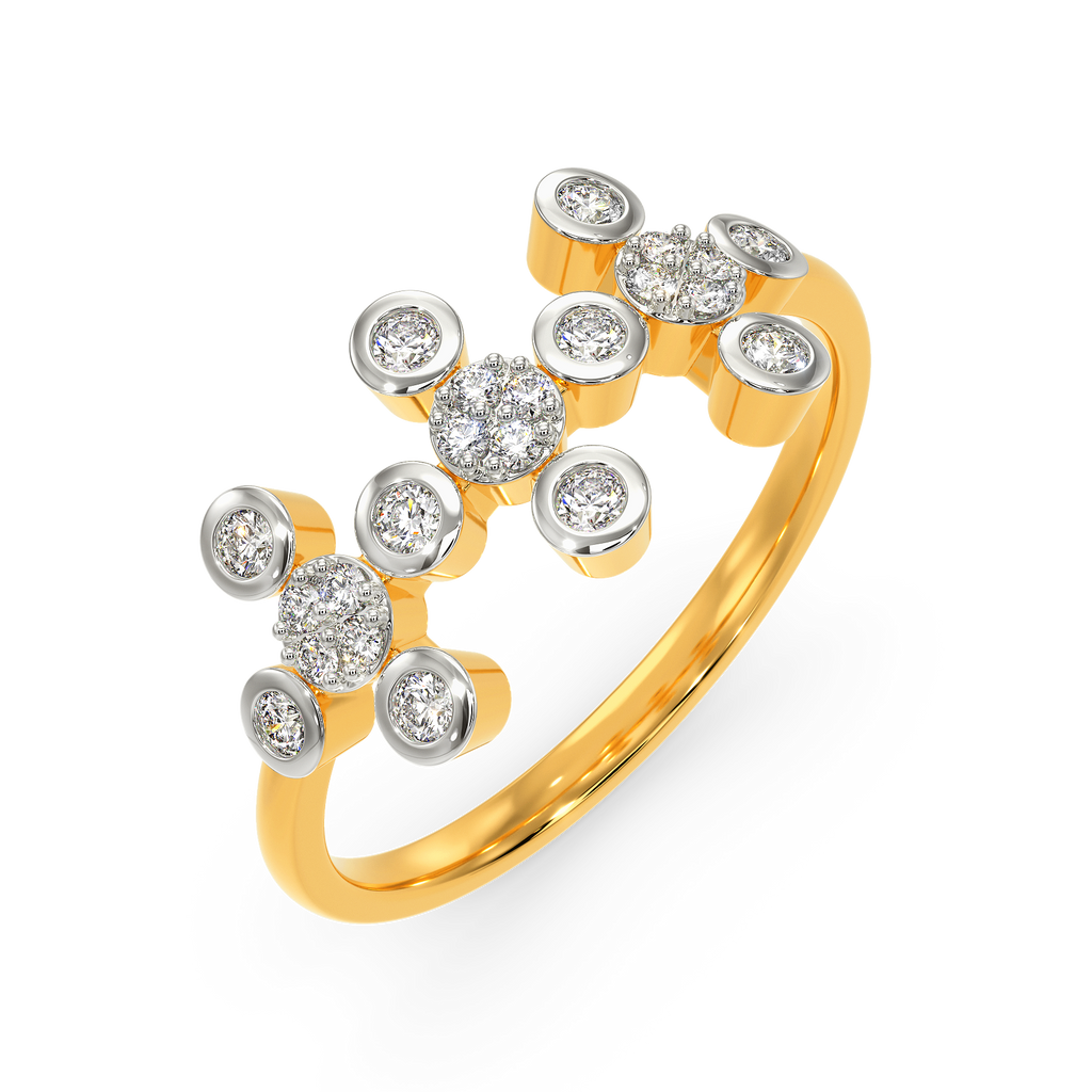 Nineties Charm Diamond Rings