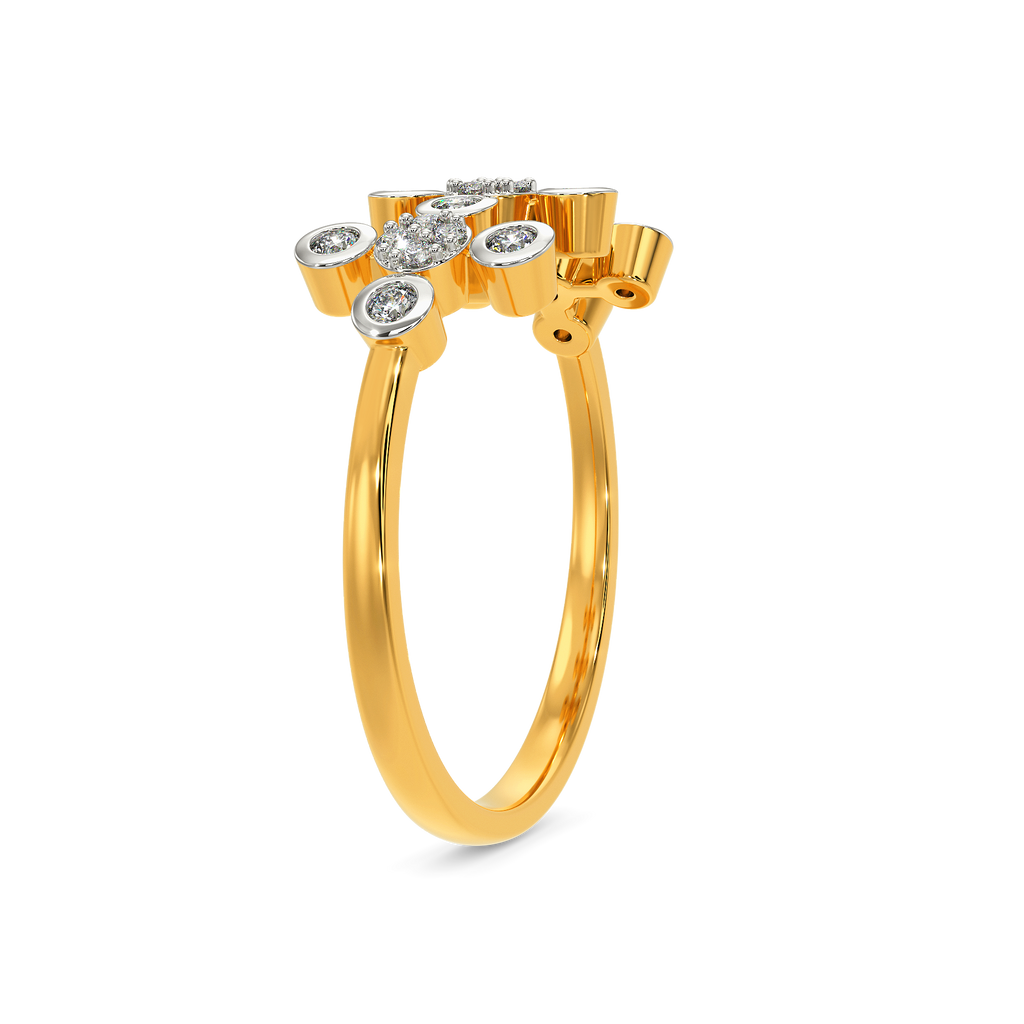 Nineties Charm Diamond Rings