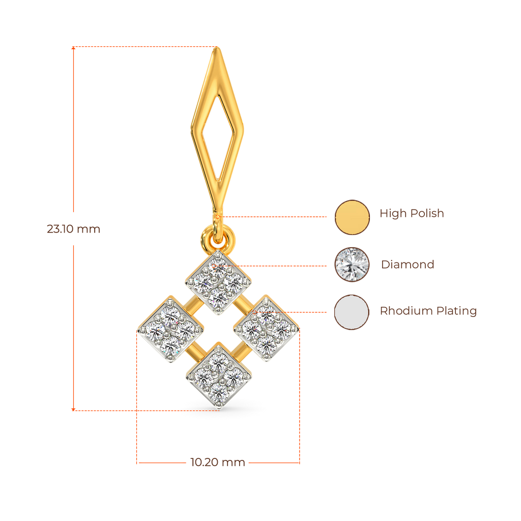 Back in Vogue Diamond Earrings