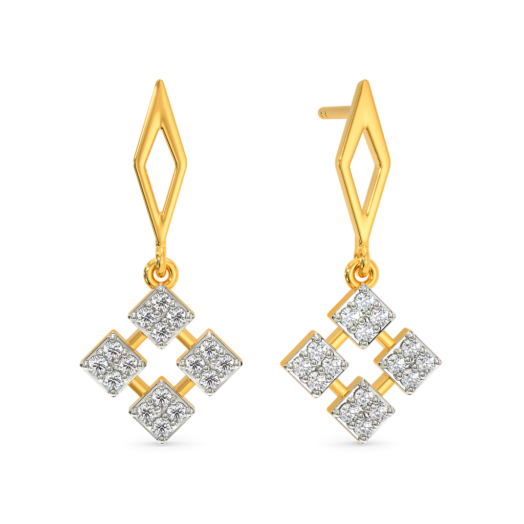 Back in Vogue Diamond Earrings