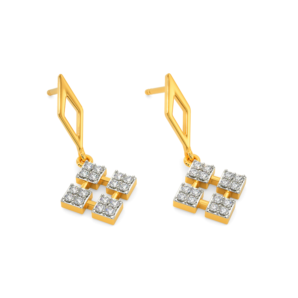 Back in Vogue Diamond Earrings