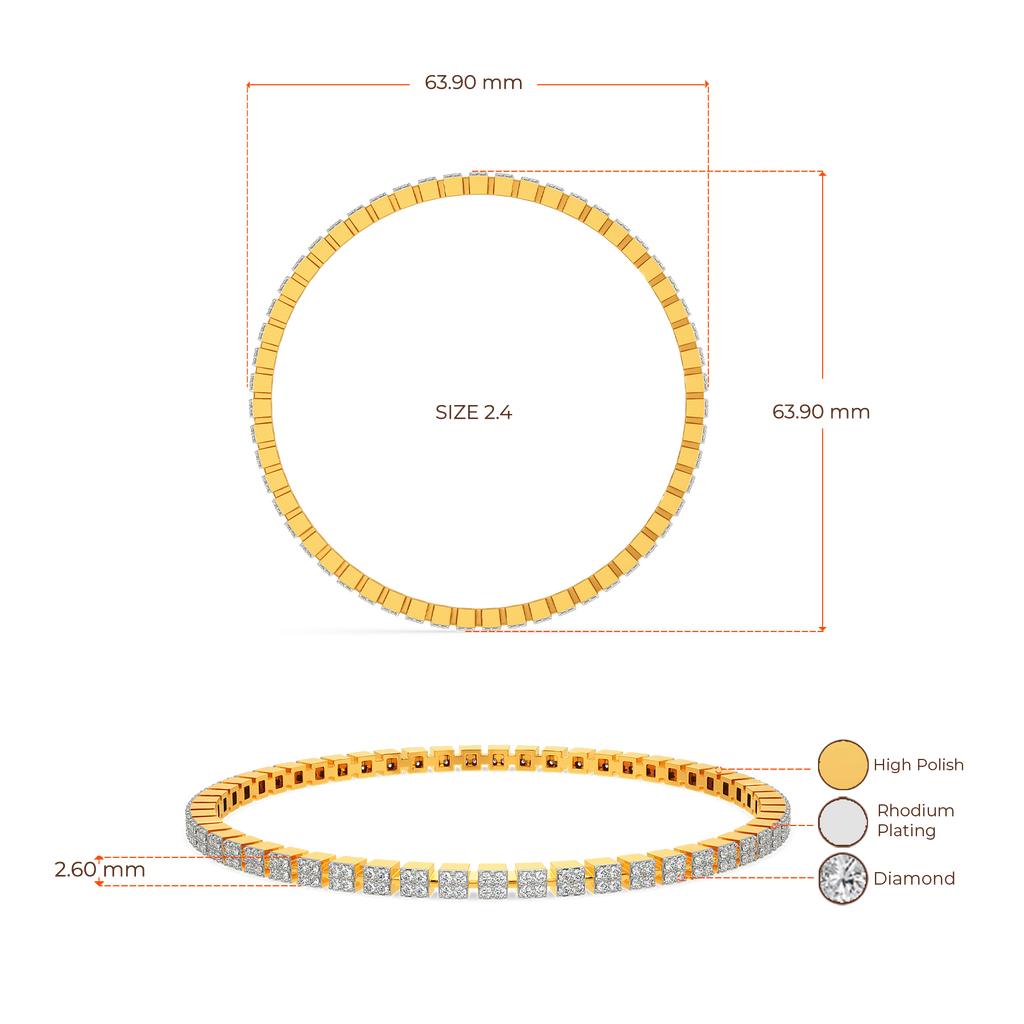 Back in Vogue Diamond Bangles