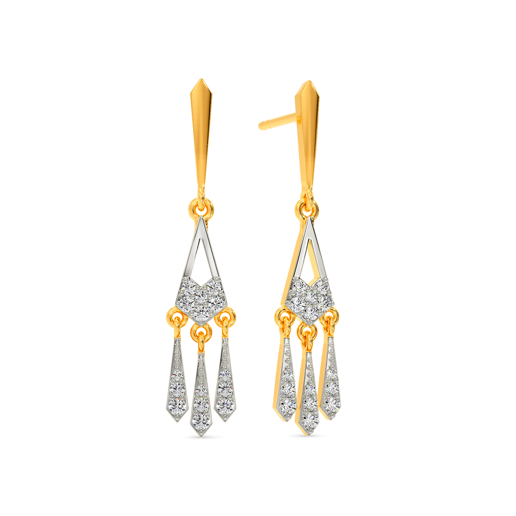 Nod to the Nineties Diamond Earrings