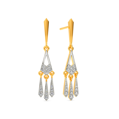 Nod to the Nineties Diamond Earrings