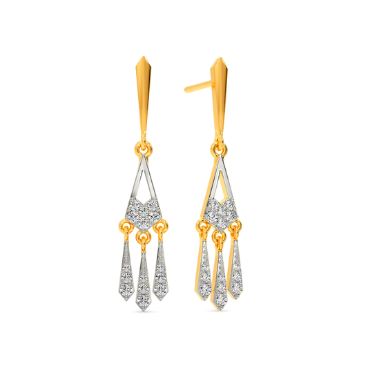 Nod to the Nineties Diamond Earrings