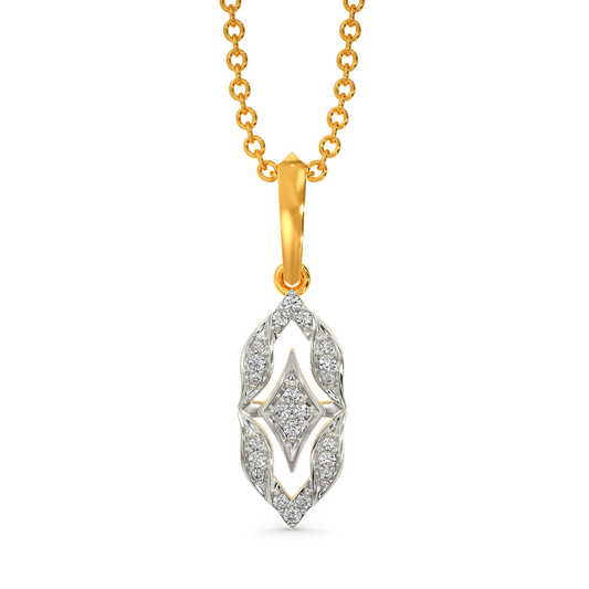 In a Ruffles World Diamond Pendants