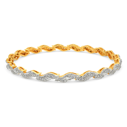 In a Ruffles World Diamond Bangles