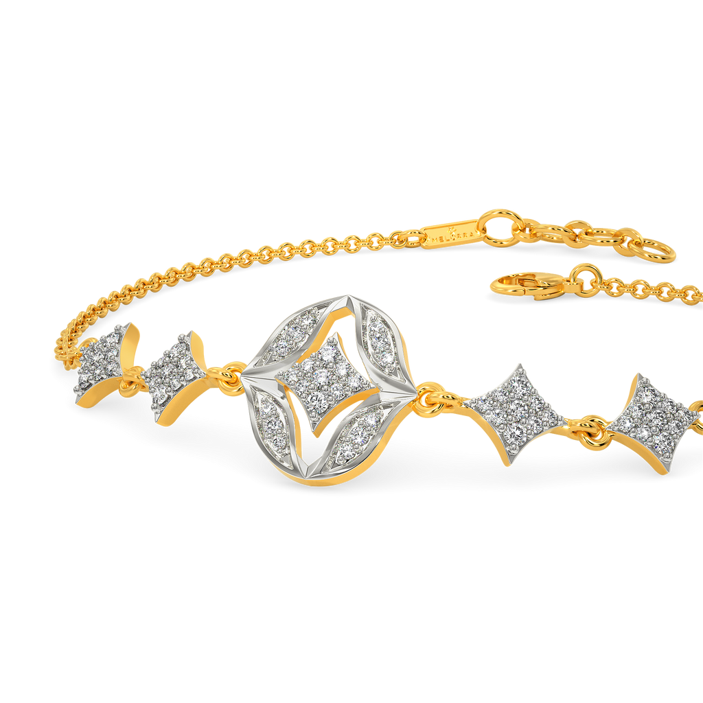 Ruffle Mood Diamond Bracelets