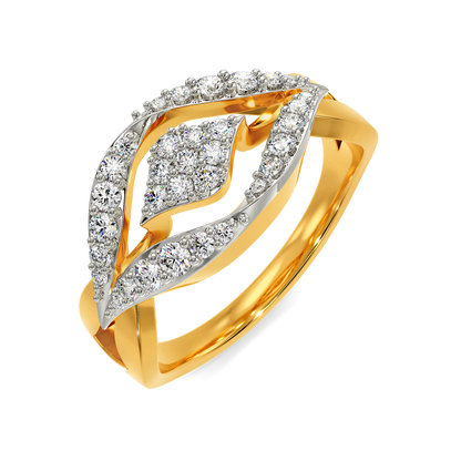 Ruffle Mood Diamond Rings