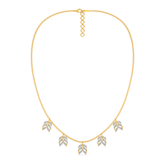 Ruffle Fling Diamond Necklaces