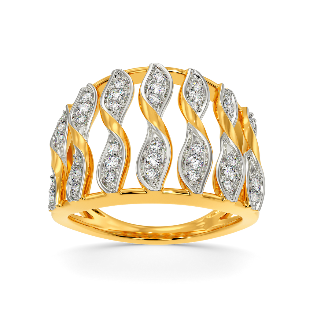 Rush O Ruffles Diamond Rings