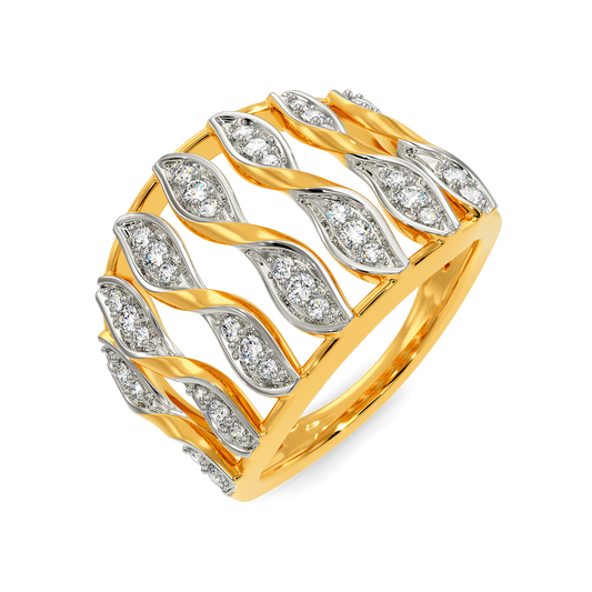 Rush O Ruffles Diamond Rings