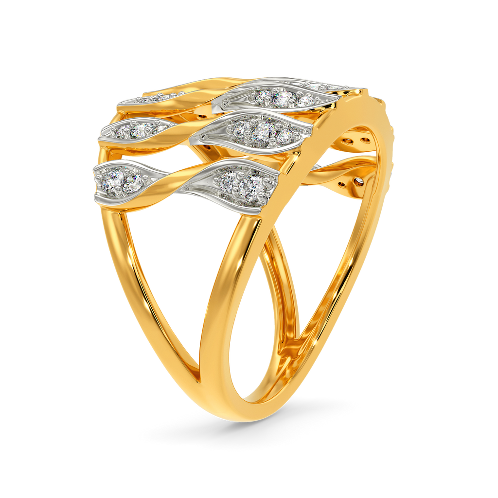 Rush O Ruffles Diamond Rings