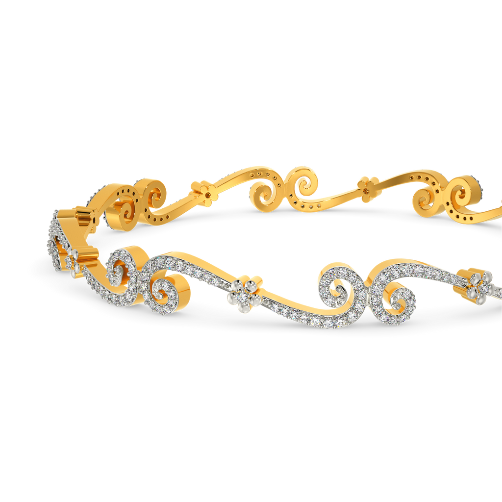 Dream Romance Diamond Bangles