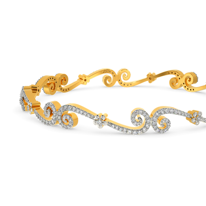 Dream Romance Diamond Bangles