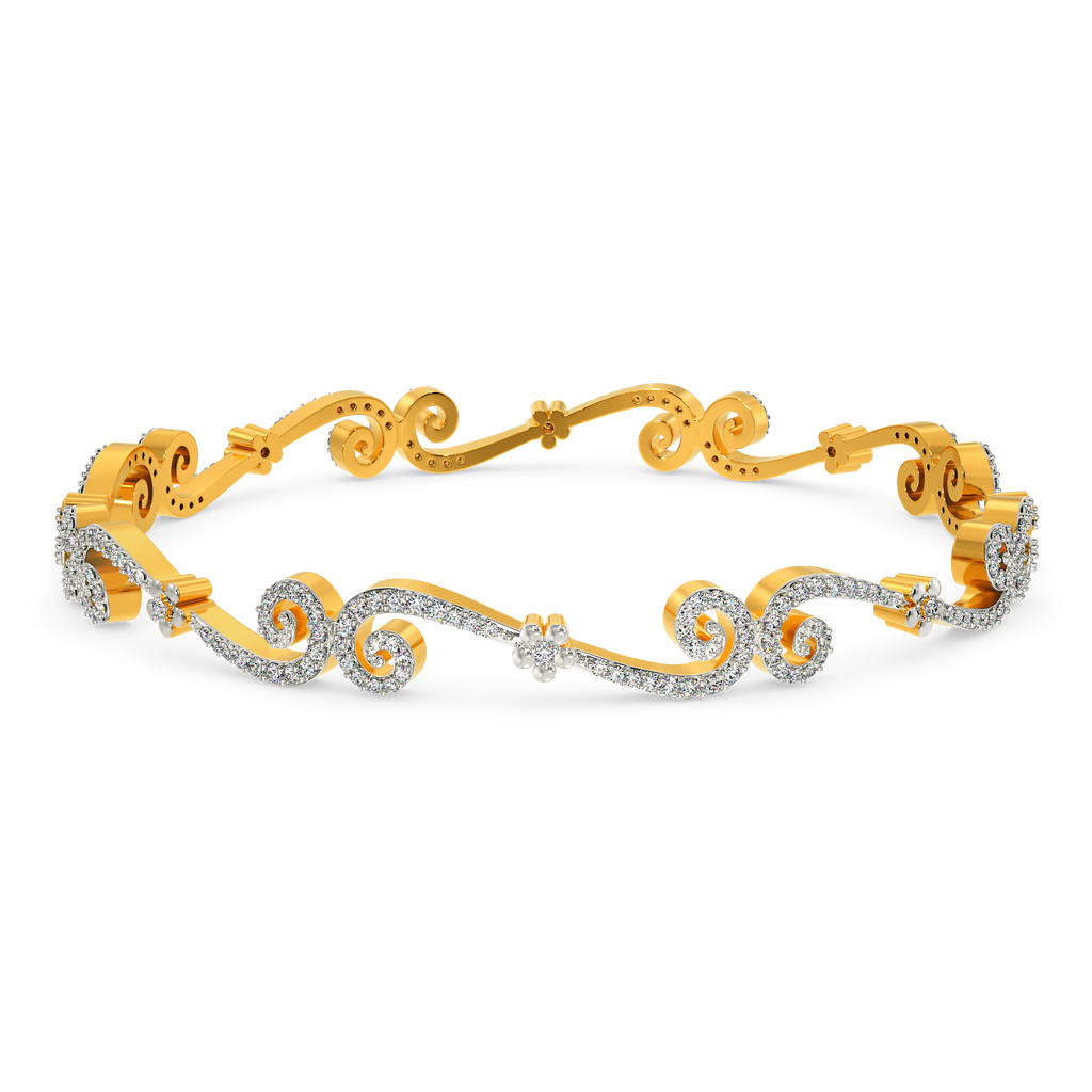 Dream Romance Diamond Bangles