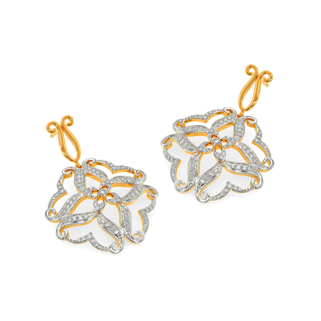 Summer Love Diamond Earrings