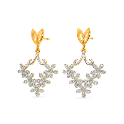 Spark of Romance  Diamond Earrings