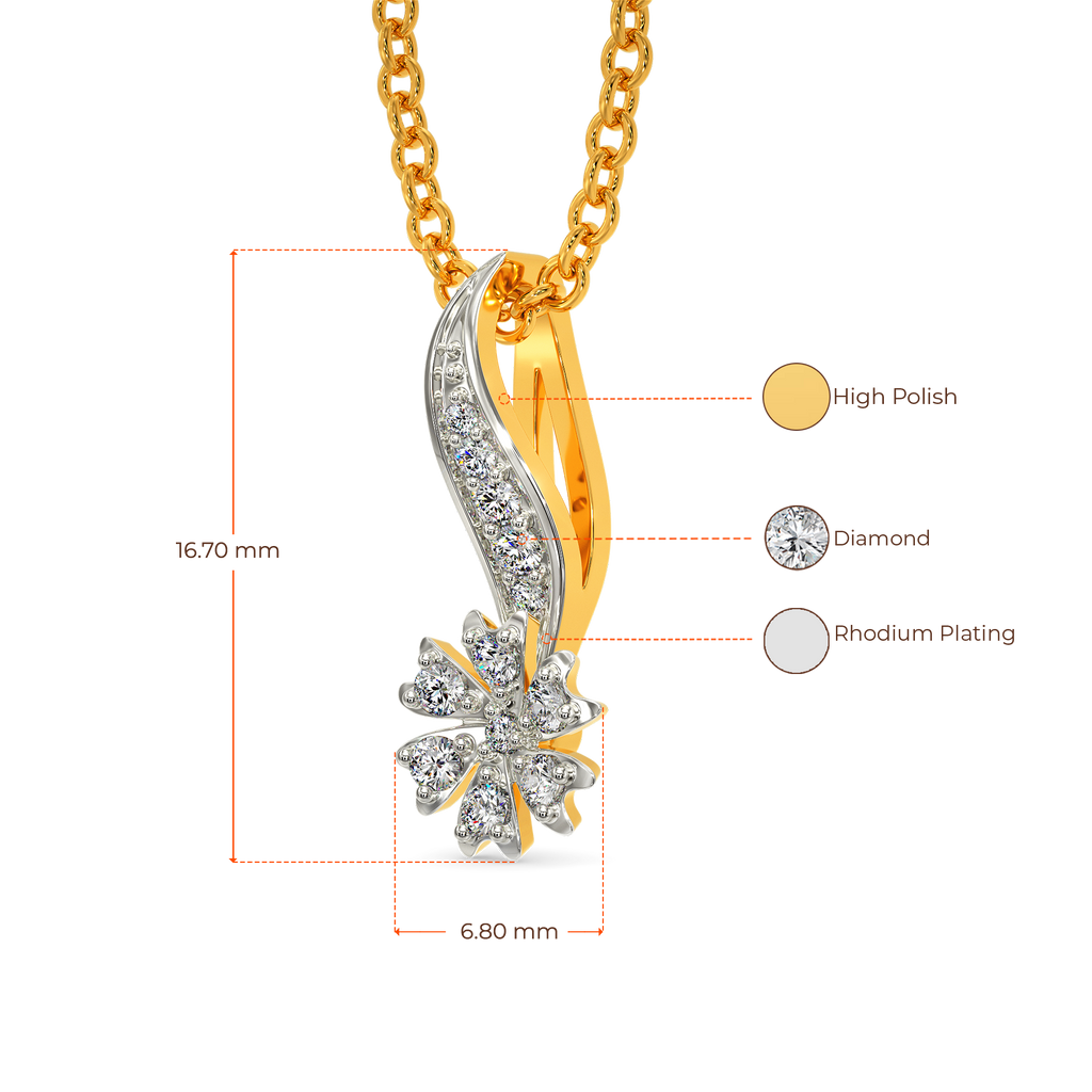 Summer Love Story Diamond Pendants