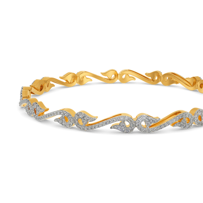 Breezy Romance Diamond Bangles