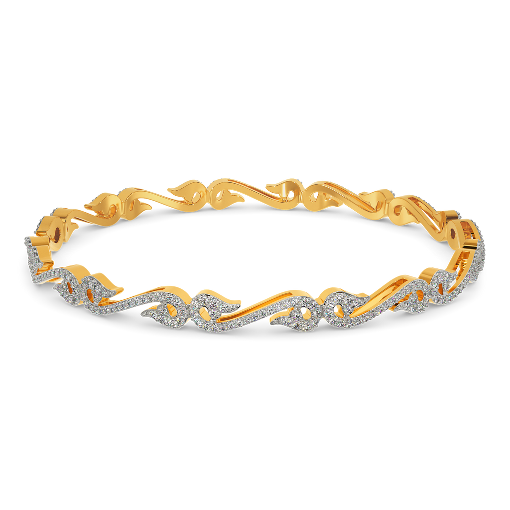 Breezy Romance Diamond Bangles