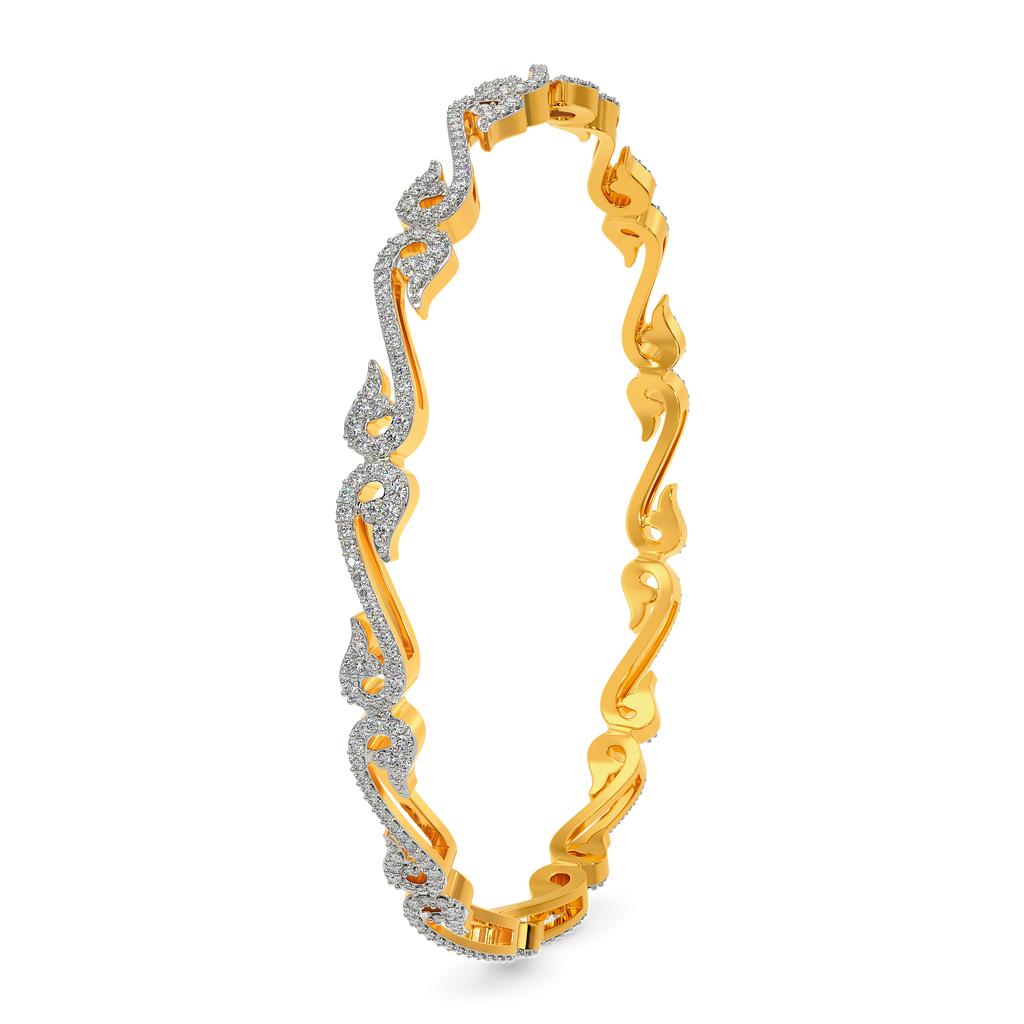 Breezy Romance Diamond Bangles