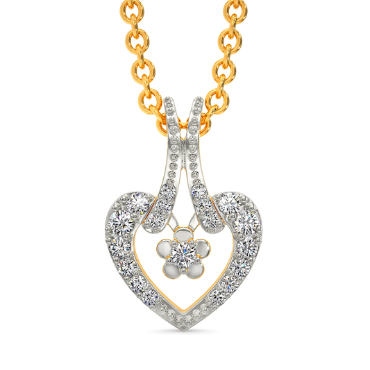 Edge of Desire Diamond Pendants