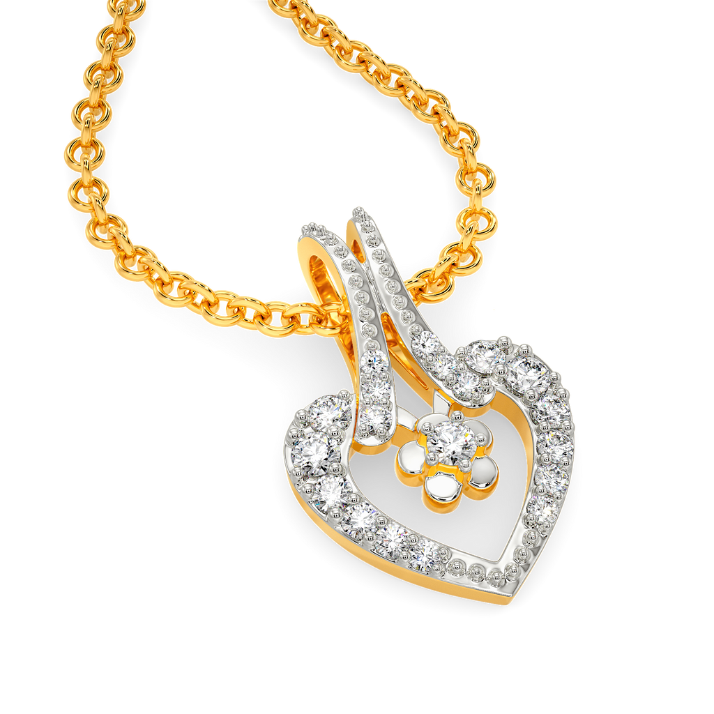 Edge of Desire Diamond Pendants
