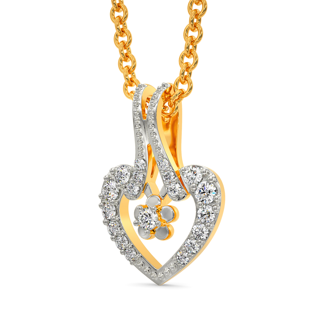 Edge of Desire Diamond Pendants