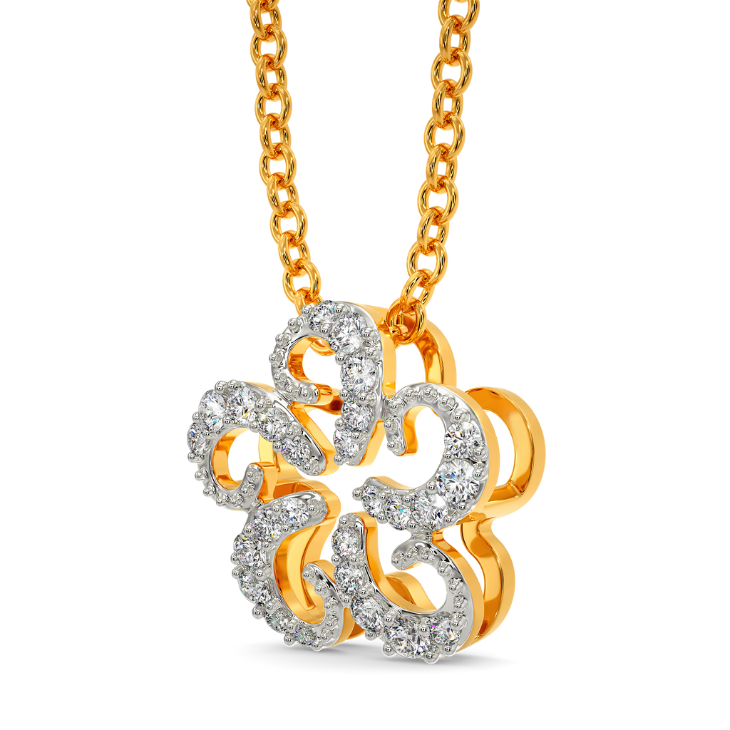 Sunset Whispers Diamond Pendants