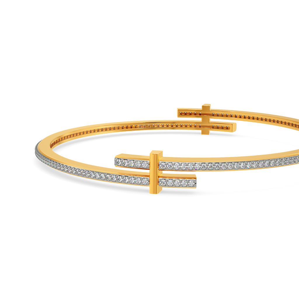 Weave Wanderlust Diamond Bangles