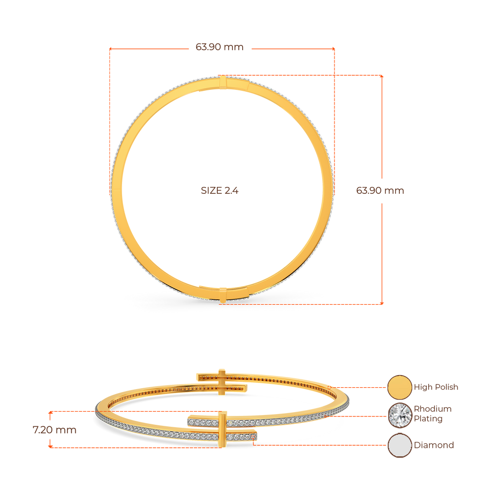 Weave Wanderlust Diamond Bangles