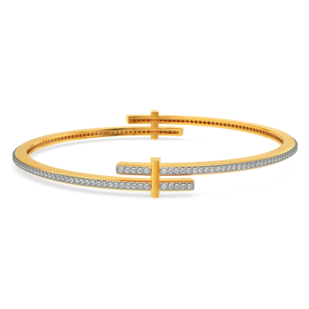 Weave Wanderlust Diamond Bangles