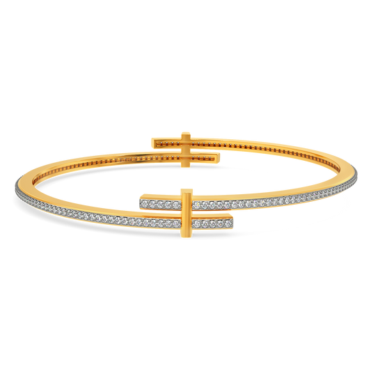 Weave Wanderlust Diamond Bangles