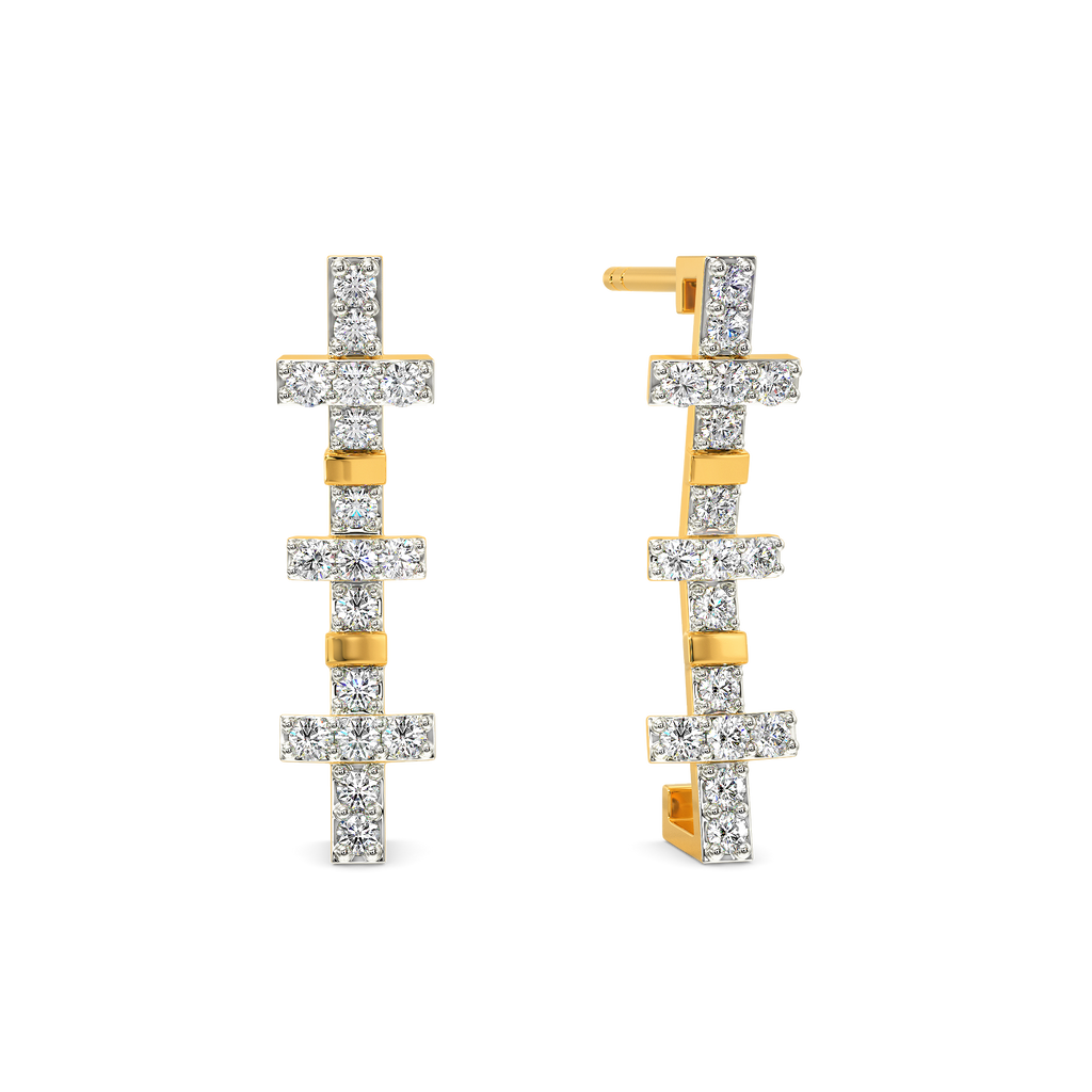 Big Bag Theory Diamond Earrings