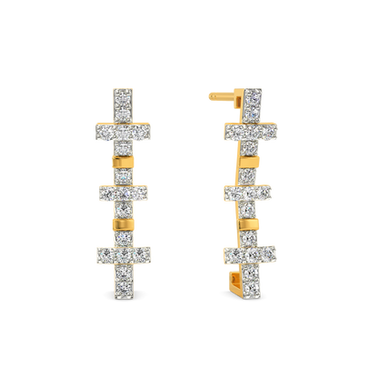 Big Bag Theory Diamond Earrings