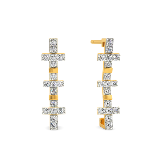 Big Bag Theory Diamond Earrings
