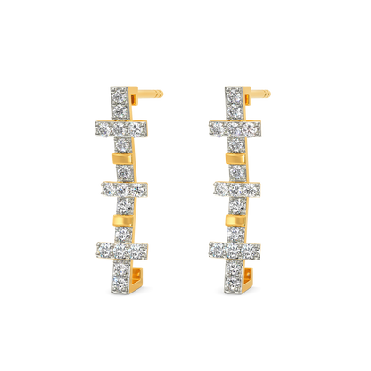 Big Bag Theory Diamond Earrings