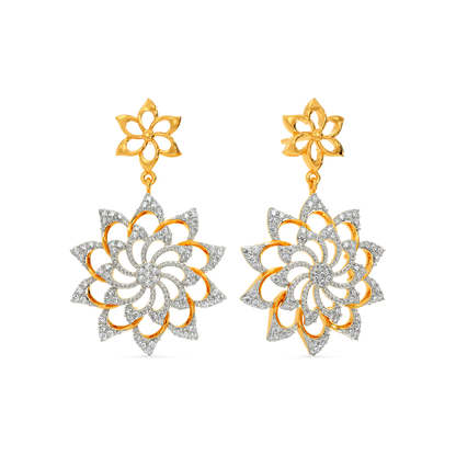 Blossom Bouquet Diamond Earrings