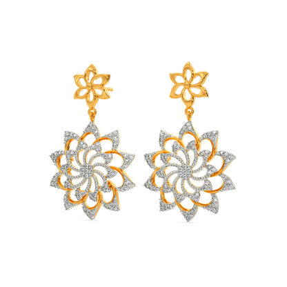 Blossom Bouquet Diamond Earrings