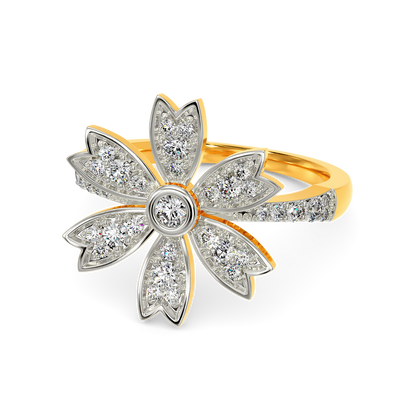 Floral Fantasia Diamond Rings