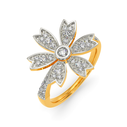 Floral Fantasia Diamond Rings