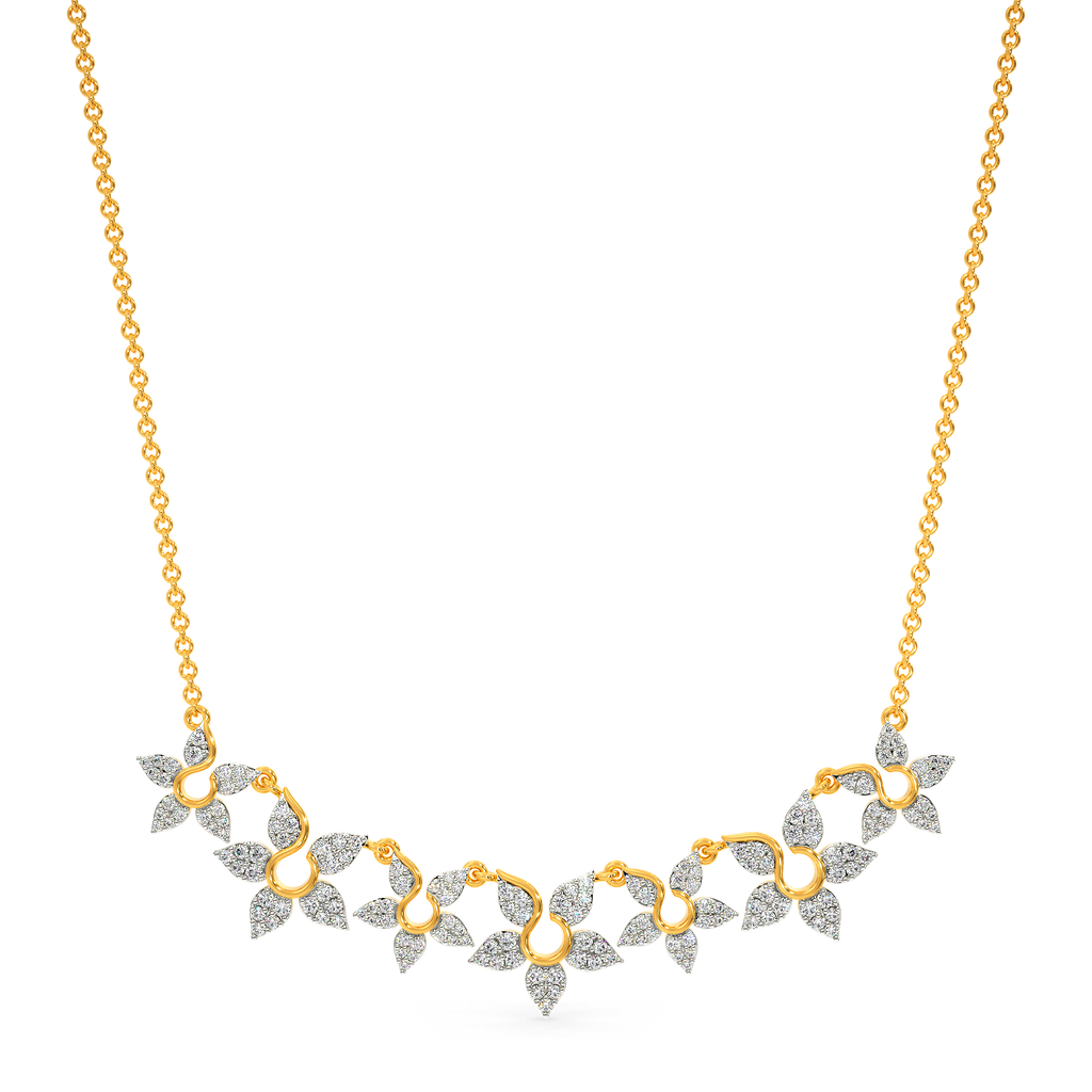 Bloom Breeze Diamond Necklaces