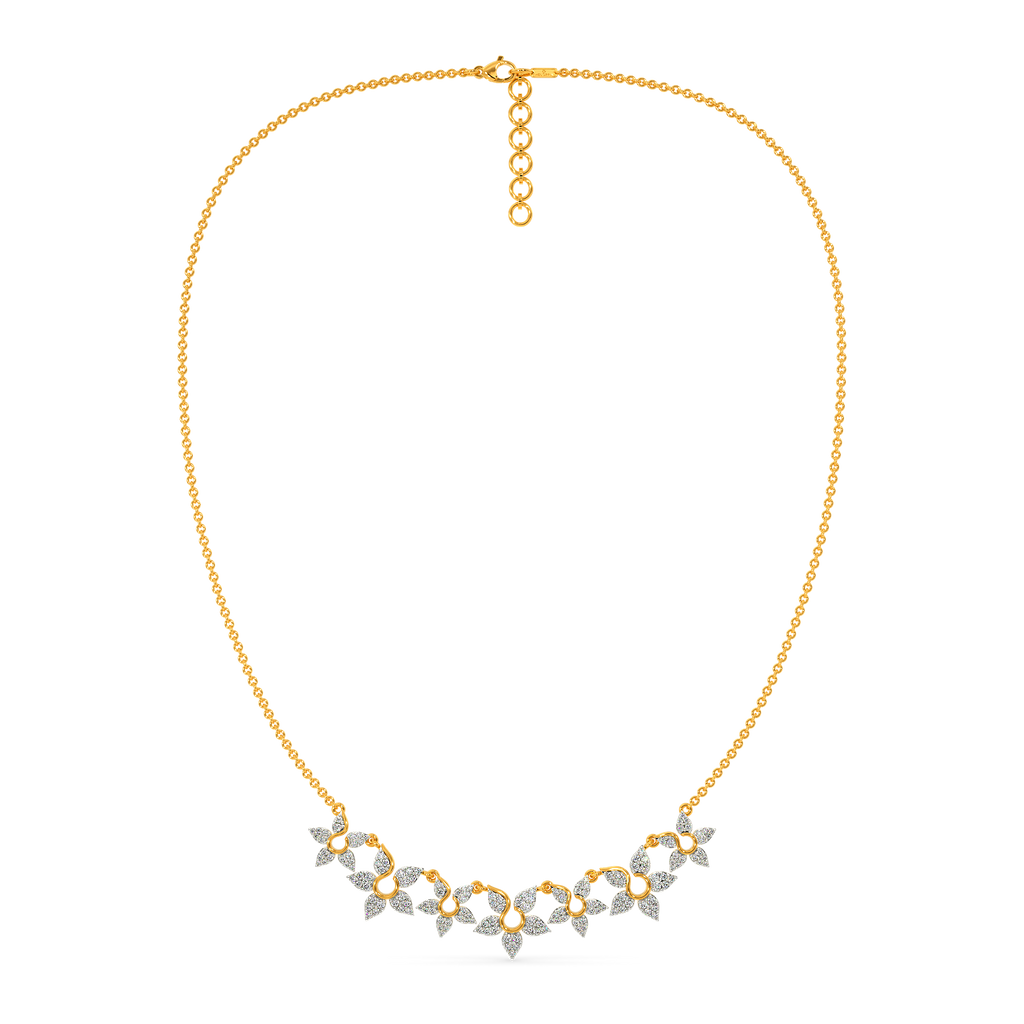 Bloom Breeze Diamond Necklaces