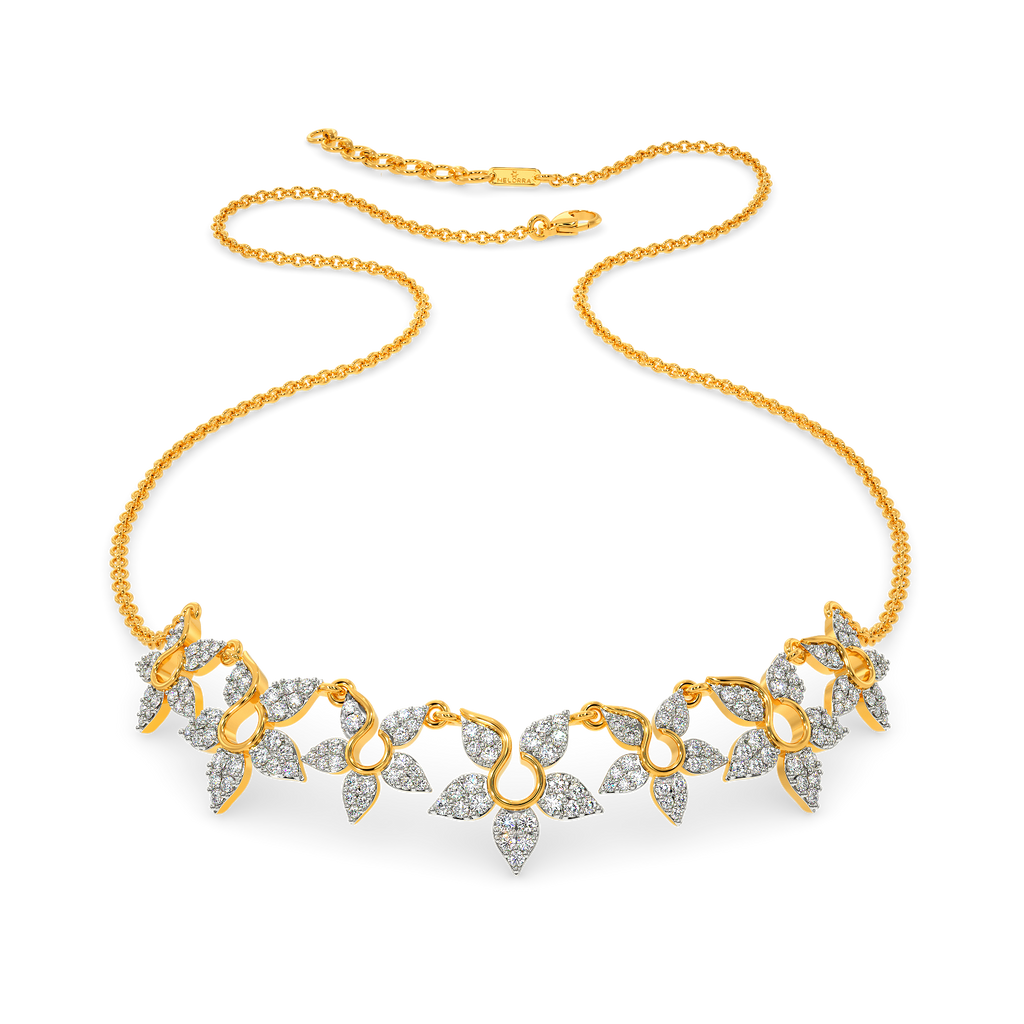 Bloom Breeze Diamond Necklaces