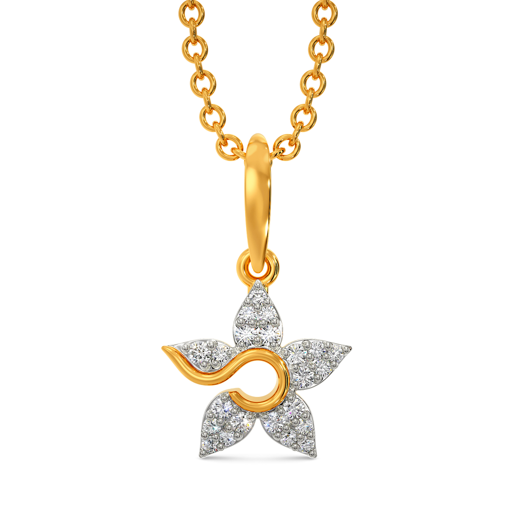 Bloom Breeze Diamond Pendants