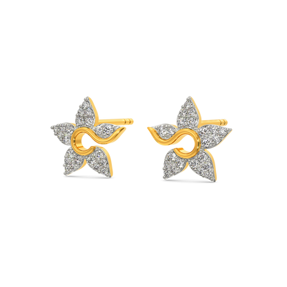 Bloom Breeze Diamond Earrings